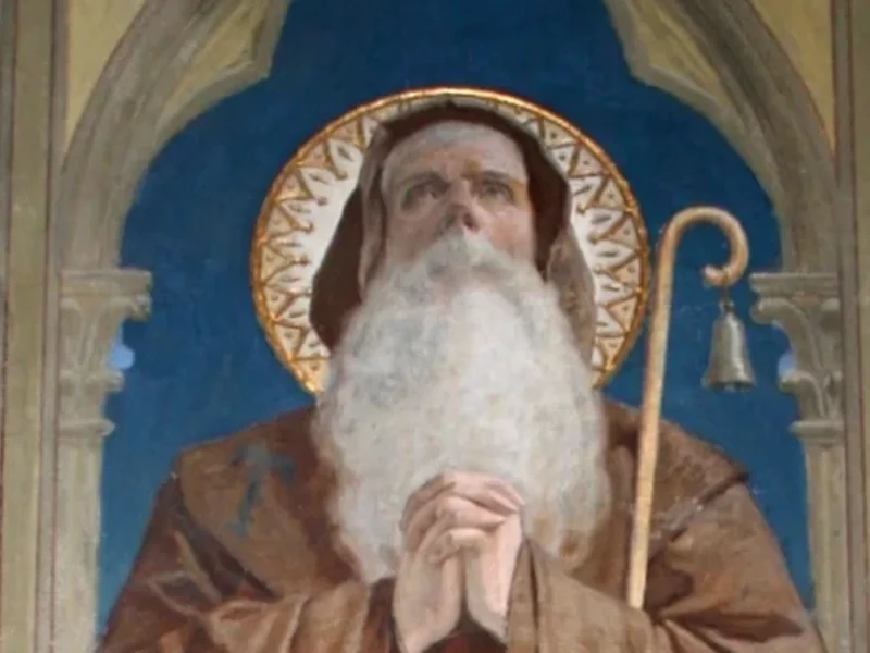 1856-Osvaldo Bignami - Sant'Antonio Abate